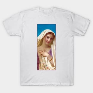 Young Girl in a Veil by Hugues Merle T-Shirt